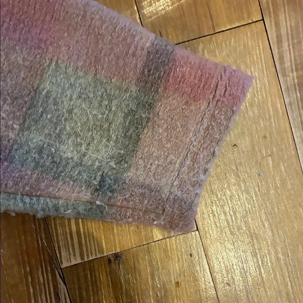 Xirena Pink Plaid Coat - Picture 5 of 6